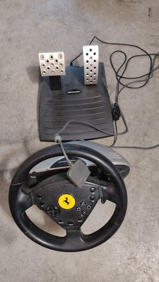 Volante +pedales PS2