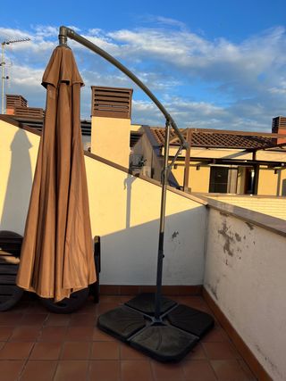 Sombrilla/parasol excéntrico
