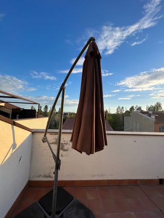 Sombrilla/parasol excéntrico