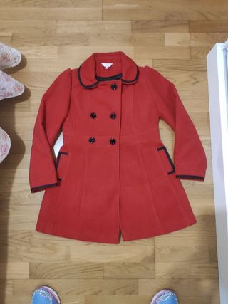 abrigo mujer paño talla S