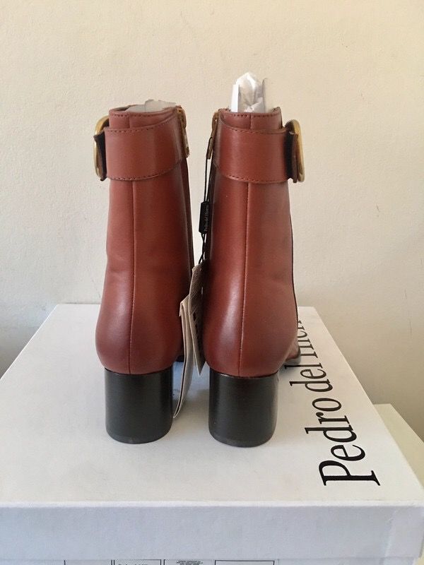 Botines Tacón Piel Pedro Del Hierro Nuevos