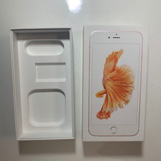 caja iphone 6s plus vacía