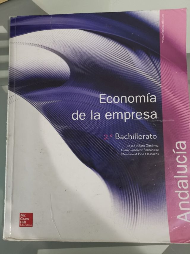 Libro economía 2 bachillerato