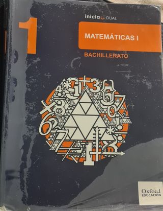 Libro de matemáticas 1 bachillerato