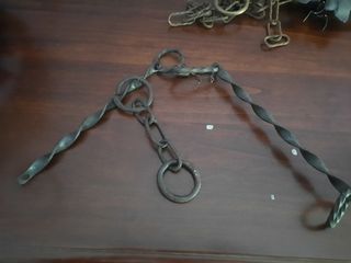 LLampadario In Ferro Batuto Nero Vintage C'è Da R