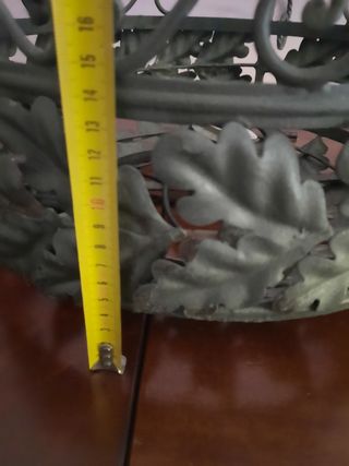 LLampadario In Ferro Batuto Nero Vintage C'è Da R