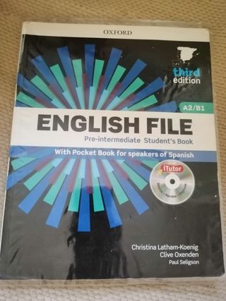  2 Libros Inglés A2/B1 pre intermediate