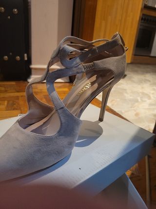Zapato tacón novia