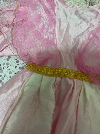 Disfraz vestido de  princesa