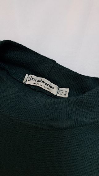 Jersey cuello alto verde