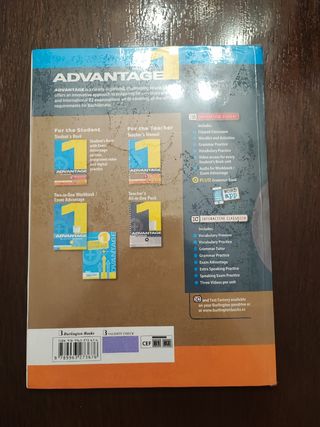 Advantage 1 Bachillerato Libro Inglés