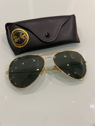 RAYBAN aviador TALLA 62 ( GRANDE ) XL originales