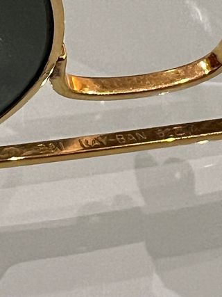 RAYBAN aviador TALLA 62 ( GRANDE ) XL originales