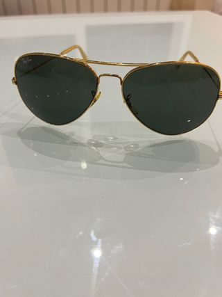 RAYBAN aviador TALLA 62 ( GRANDE ) XL originales