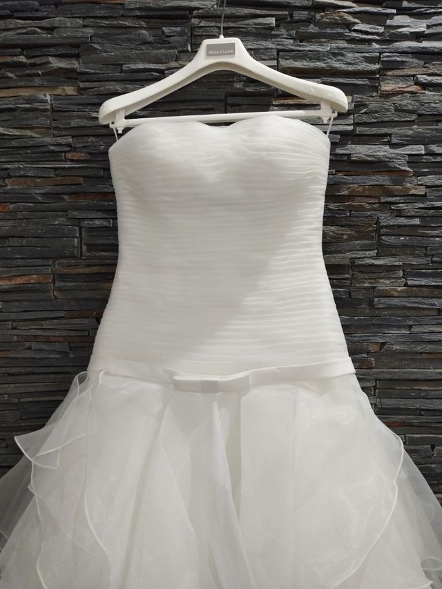 VESTIDO DE NOVIA ROSA CLARÁ