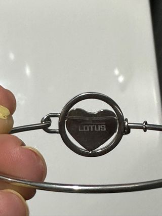 pulsera acero Lotus