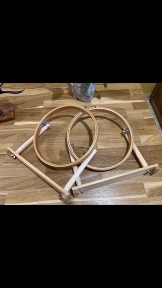 Bastidor de madera.