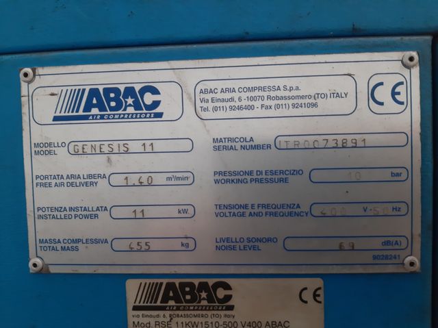 Compressore a vite ABAC