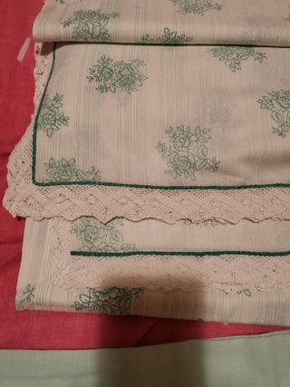 2 Juegos sabanas completo cama 80x180