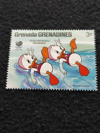 Sellos Seúl '88 de Disney