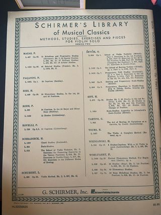 Sevcik Violin Part 1