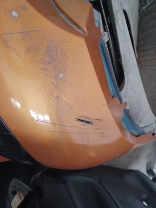 Paragolpes trasero peugeot 207