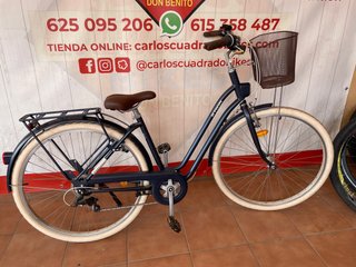 bici paseo btwin 700
