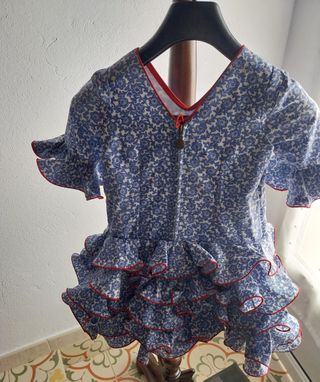 Vestido de flamenca 