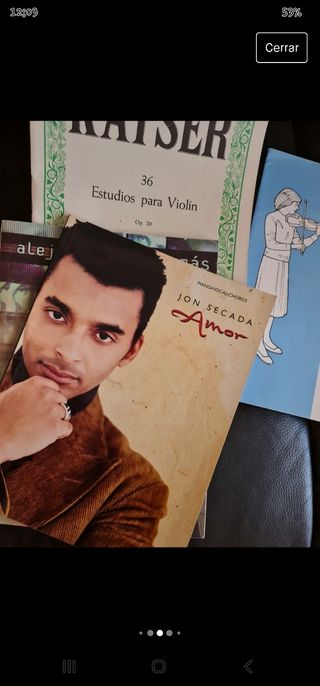 Libros partituras violín,flauta,piano música