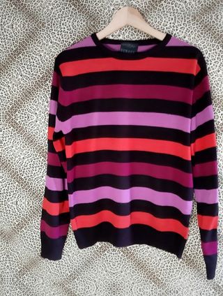 Jersey entretiempo rayas horizontales