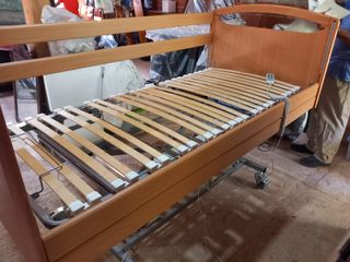 Cama articulable de uso doméstico.