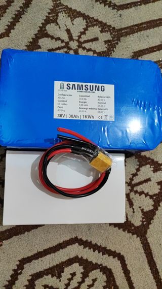 ⭐ Bateria de litio de 36v Samsung ⚡