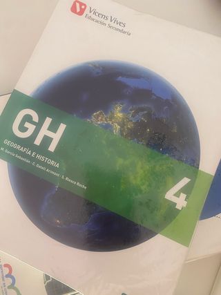 Libro geografia e historia 4eso
