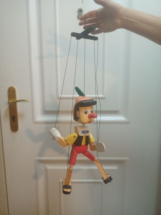 marioneta de madera de Pinocho