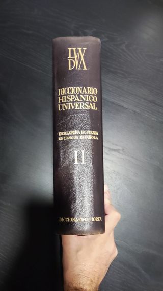 Diccionario hispánico universal en 2 tomos LUX DUX
