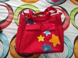 Bolso carro bebé TUC TUC estrellas + cambiador
