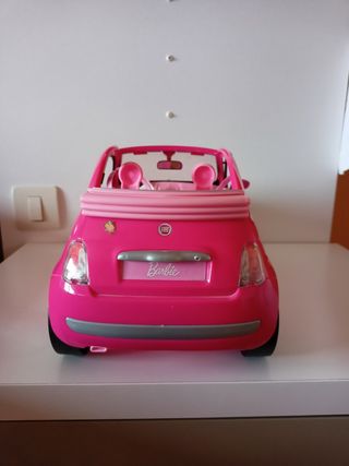 Coche Barbie Fiat 500
