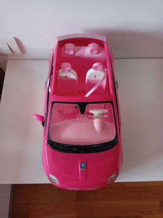 Coche Barbie Fiat 500