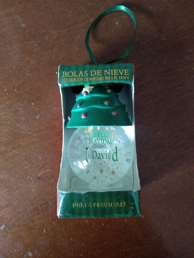 Bola de navidad personalizada 2 unidades