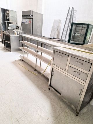 bajo mostrador mesa refrigerada