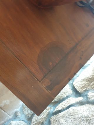 Mesa de centro y auxiliar de Teka