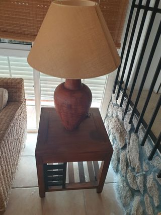 Mesa de centro y auxiliar de Teka
