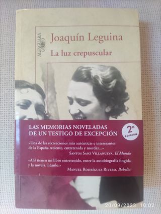 La luz Crepuscular - Joaquín Leguina