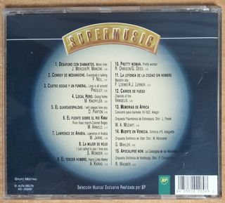 BSO. Musica de cine - 6 Cds.