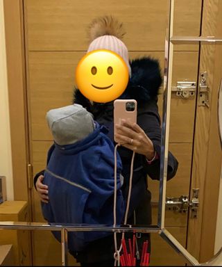 Cobertor mochila porta bebe