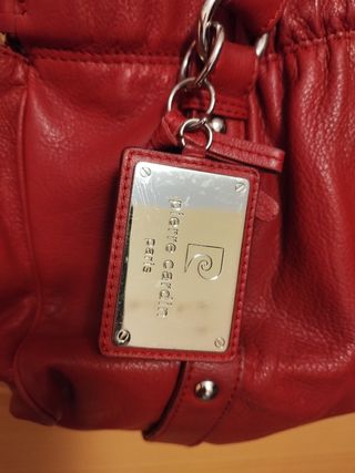 Bolso bandolera Pierre Cardin de piel