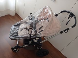 CARRICOCHE CON CAMA, ASIENTO Y CAPOTA.