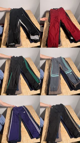 lote pantalones chandal marca