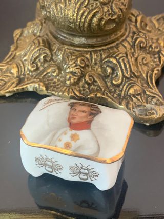 Cajita porcelana limoges principios siglo XX