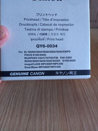 Cabezal Impresora CANON QY6-0034